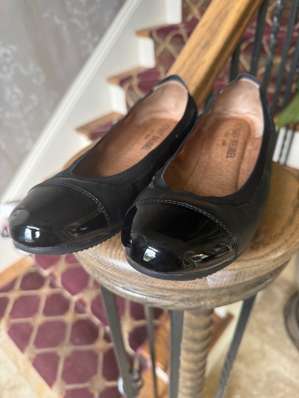 JOSEF SEIBEL PIPPA ladies ballet flats slip on shoes size 7 1/2 - Picture 2 of 9